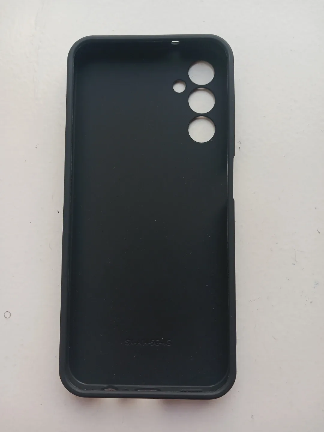 Luxury Dark Grey Samsung Galaxy A14 5G Black Phone Case image indicator(4)