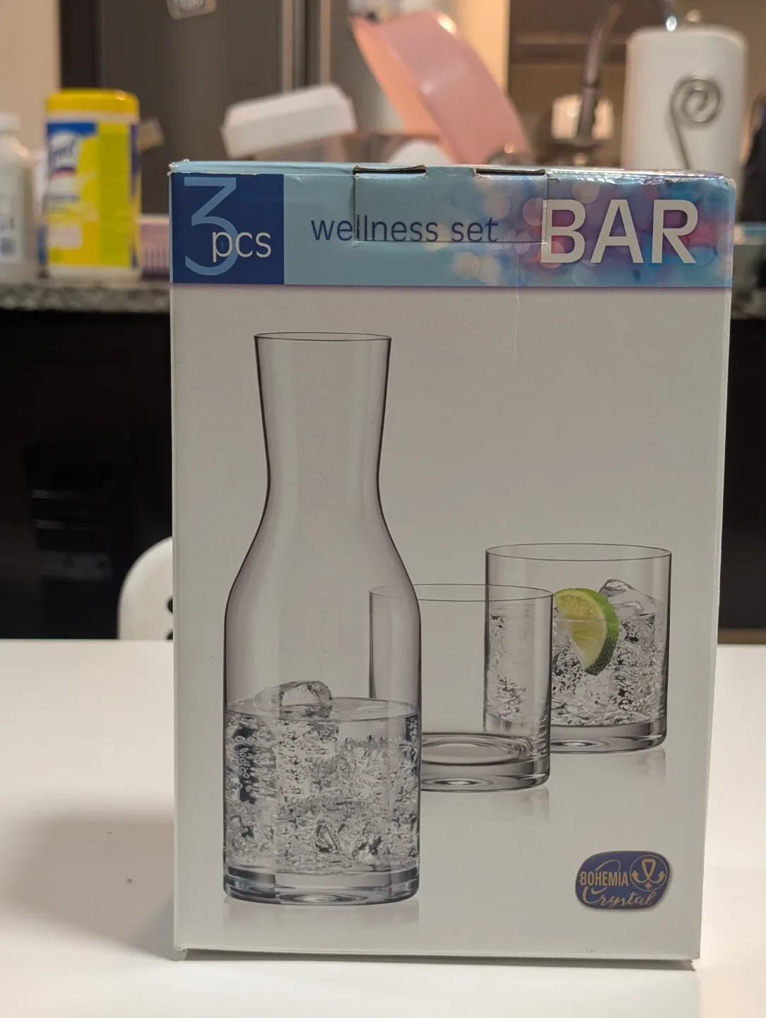 Bohemia Crystal Bar Wellness Set - New