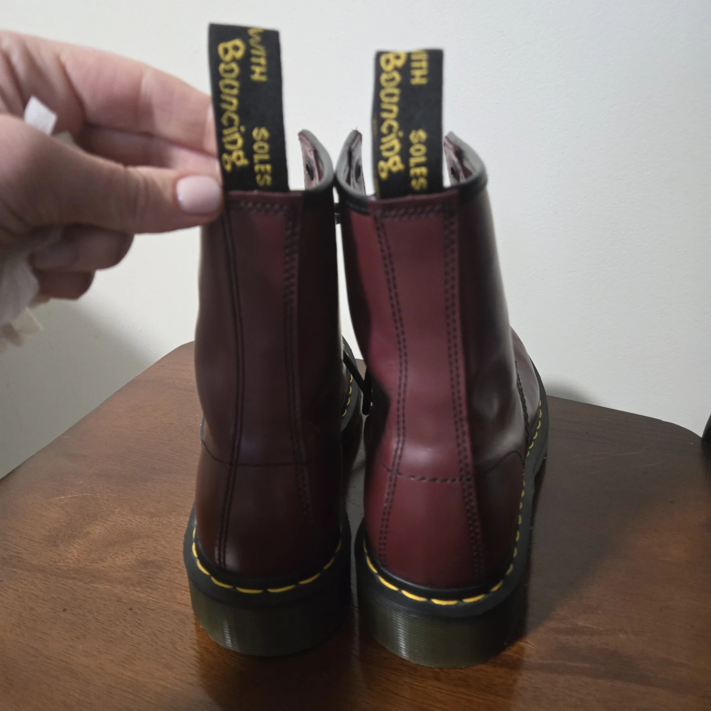Dr. Martens 1460 Cherry Red Boots - Women's US 8 - photo 3
