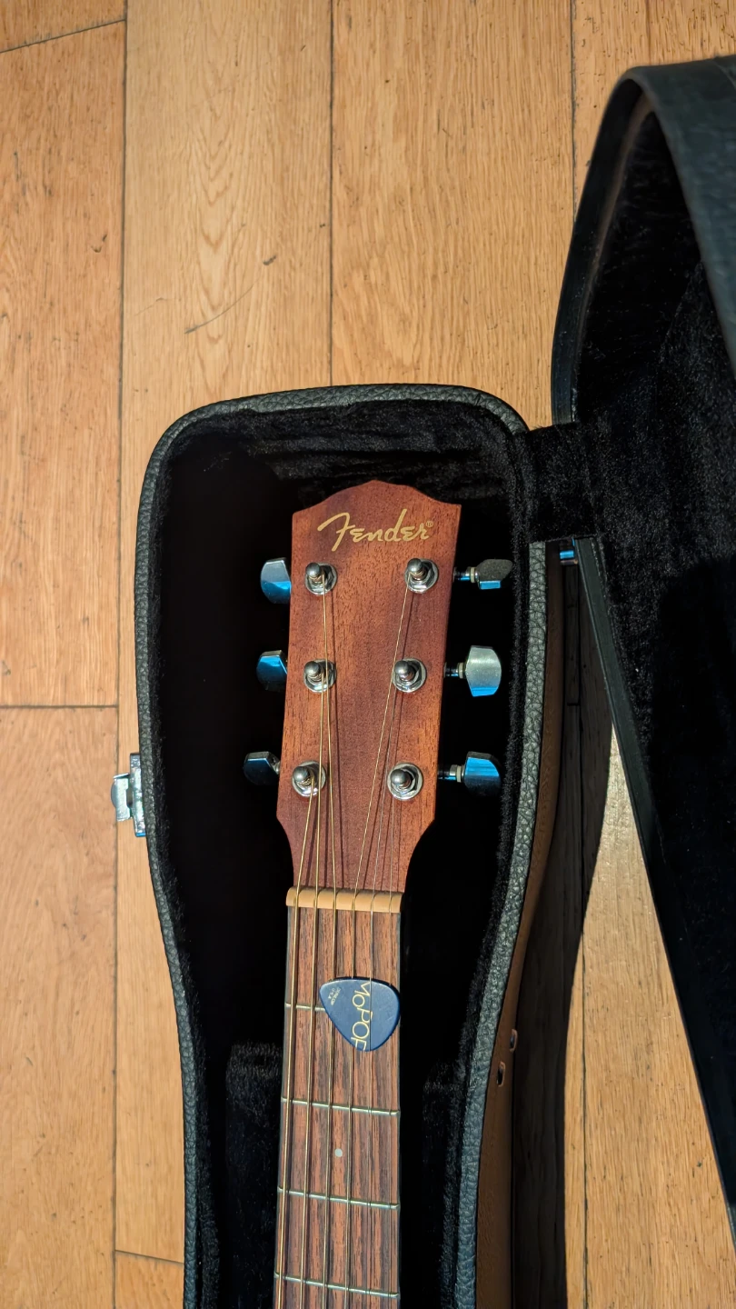 Fender CD60GE SB Acoustic-Electric Guitar - photo 2