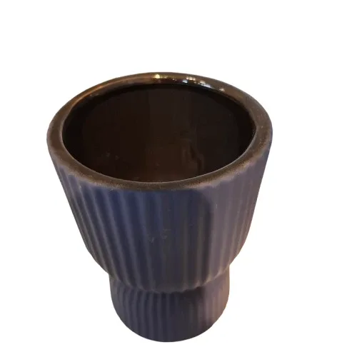 Small Blue Decorative Vase image indicator(2)