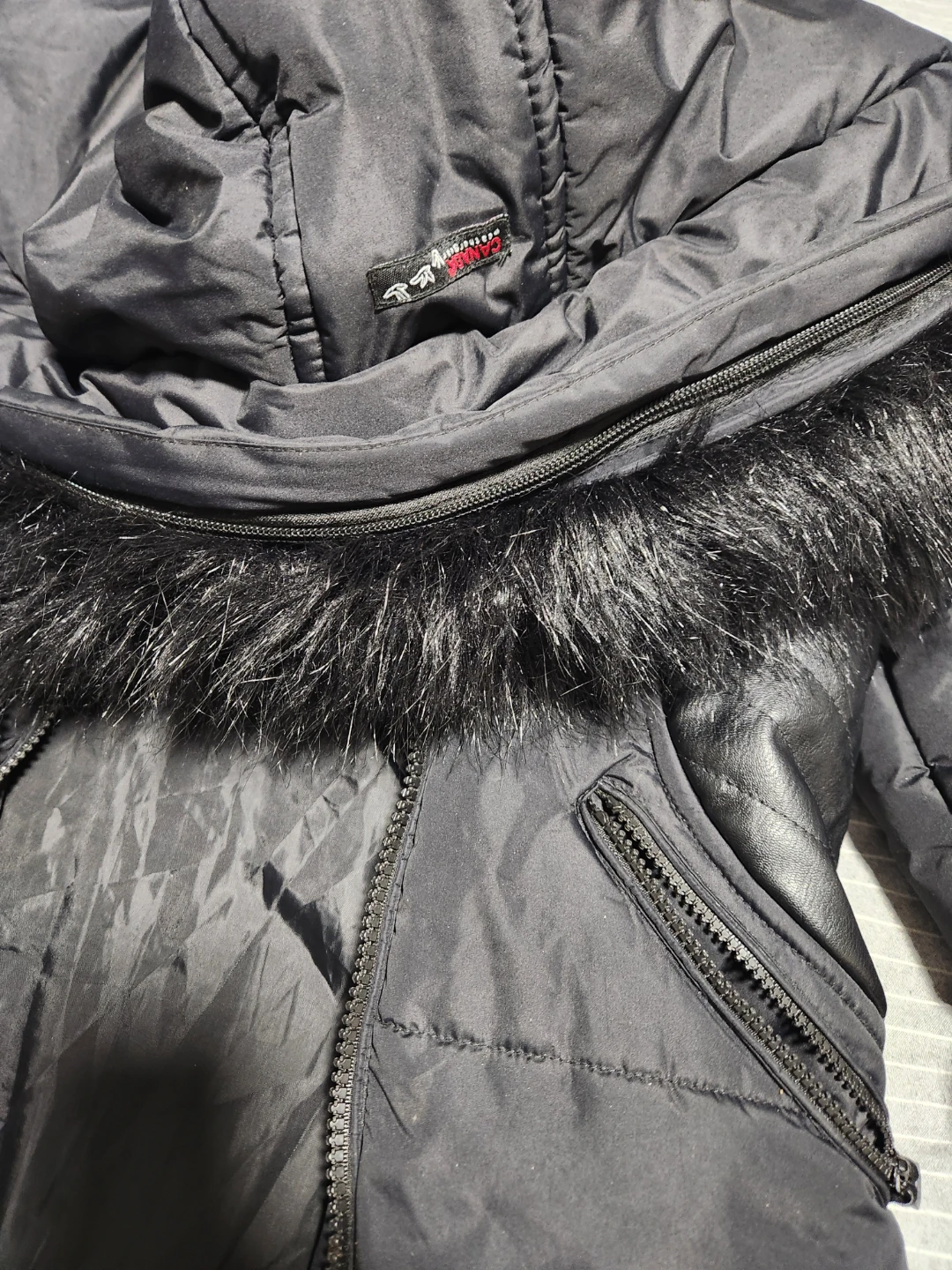 Canada Weathergear Black Winter Coat - Size S - photo 5