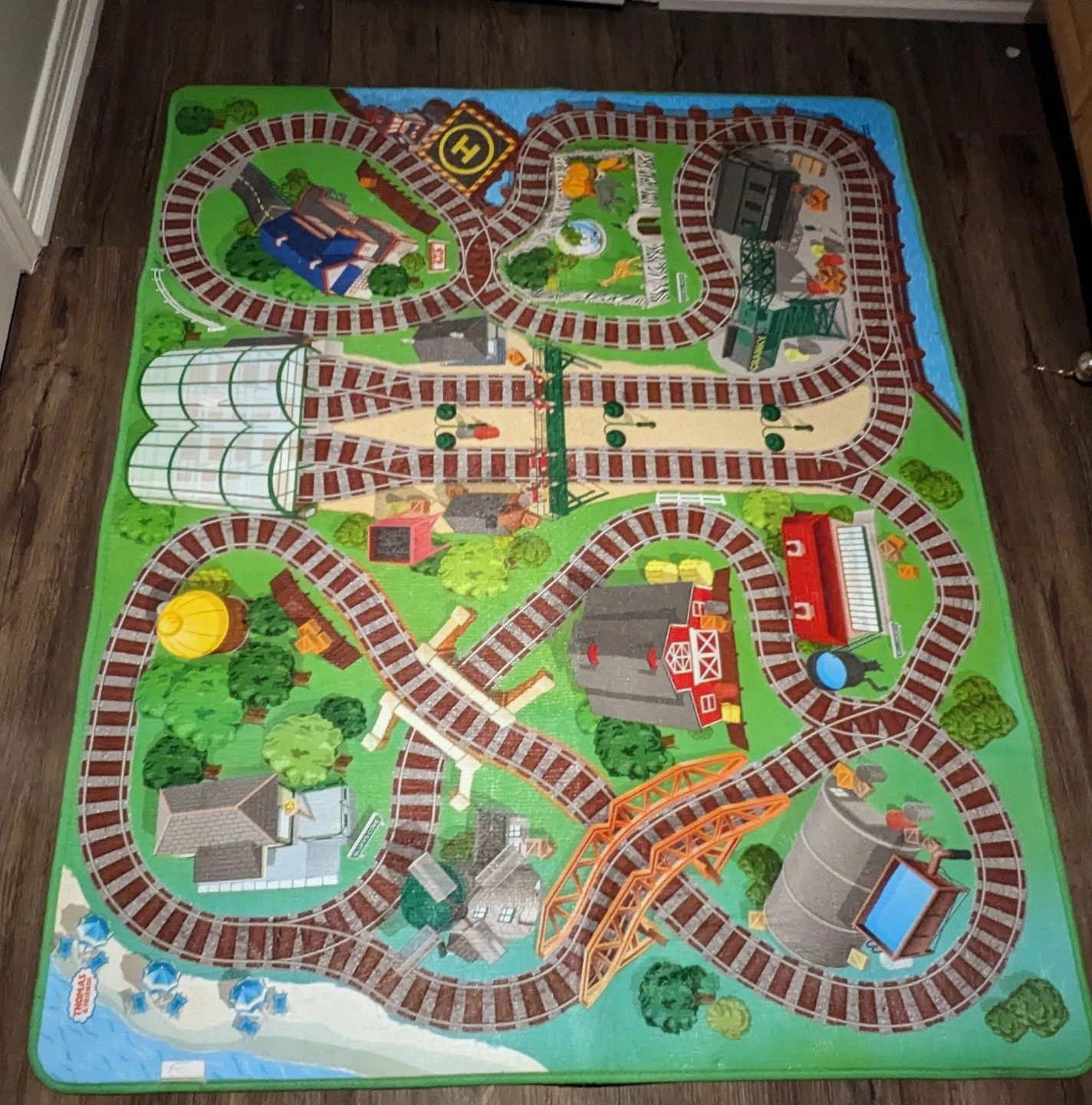 Thomas & Friends Train Track Play Mat