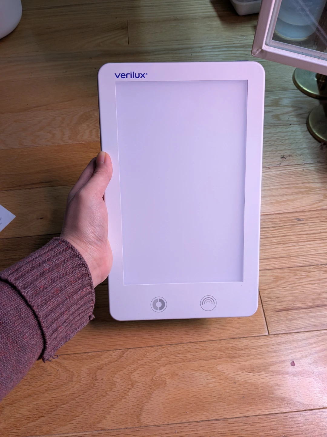 Verilux HappyLight Touch LED Light Therapy Lamp VT32