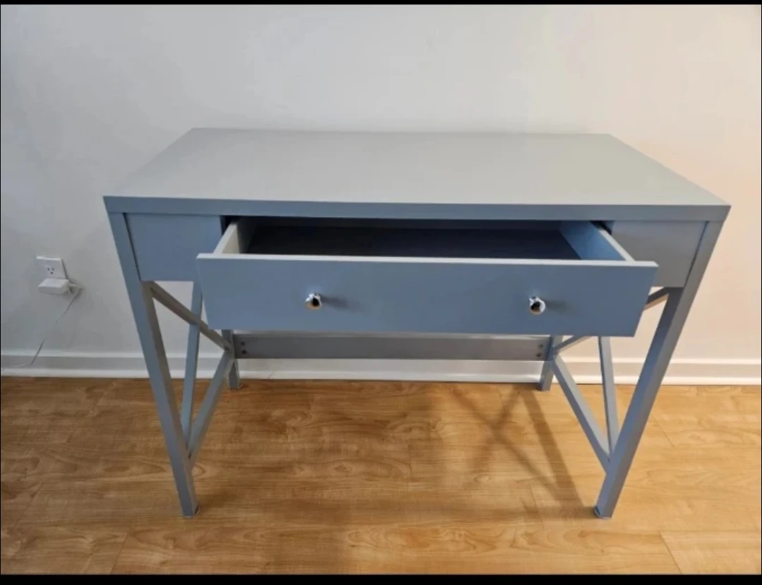 Soges Grey Console Table Desk