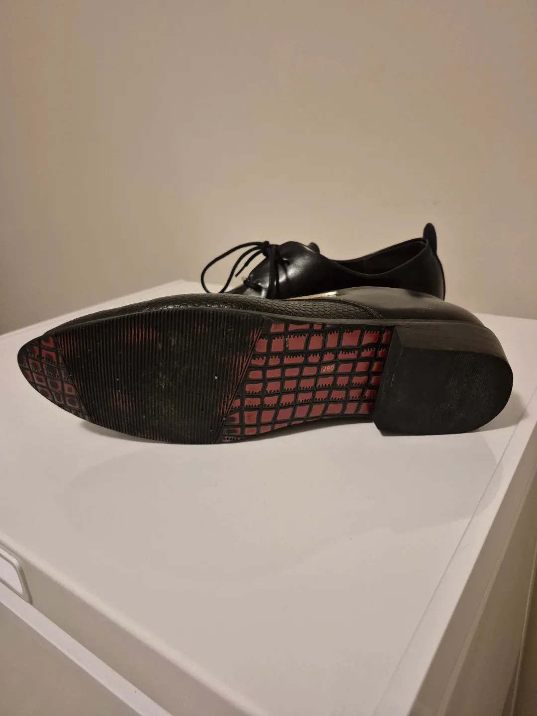 Men's Black Dress Shoes #Cleanout image indicator(3)