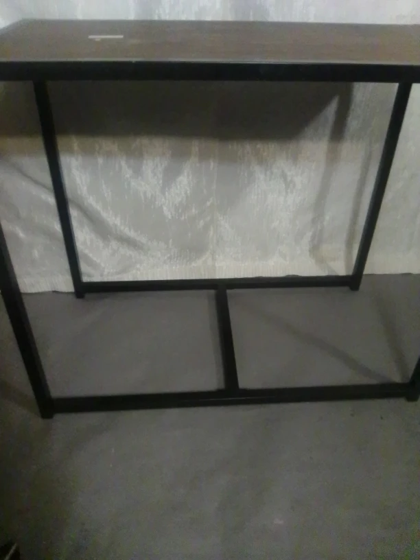 Coffee Table Wood Top Metal Frame - photo 4