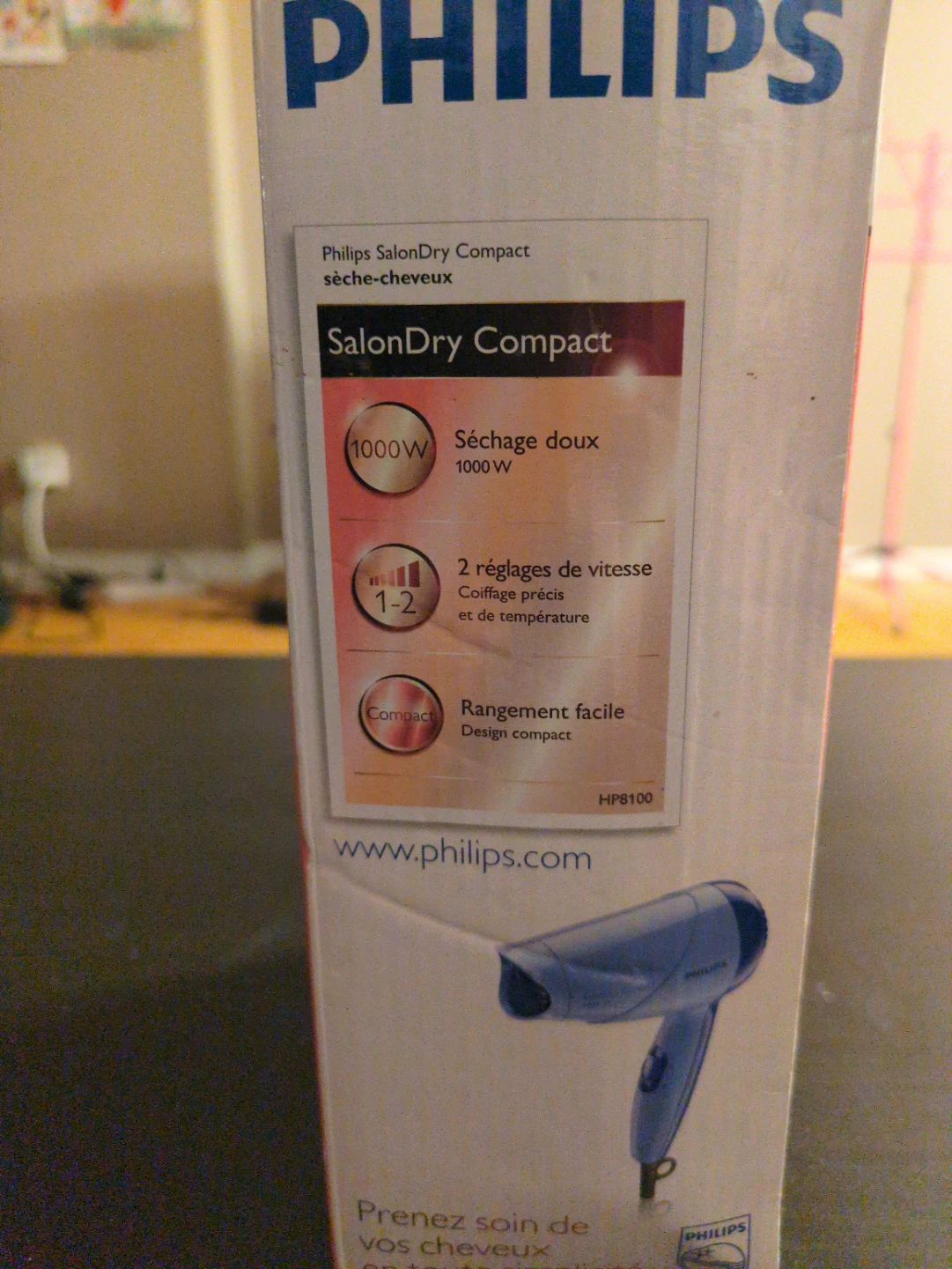 Philips SalonDry Compact Hair Dryer - Like New! - photo 4