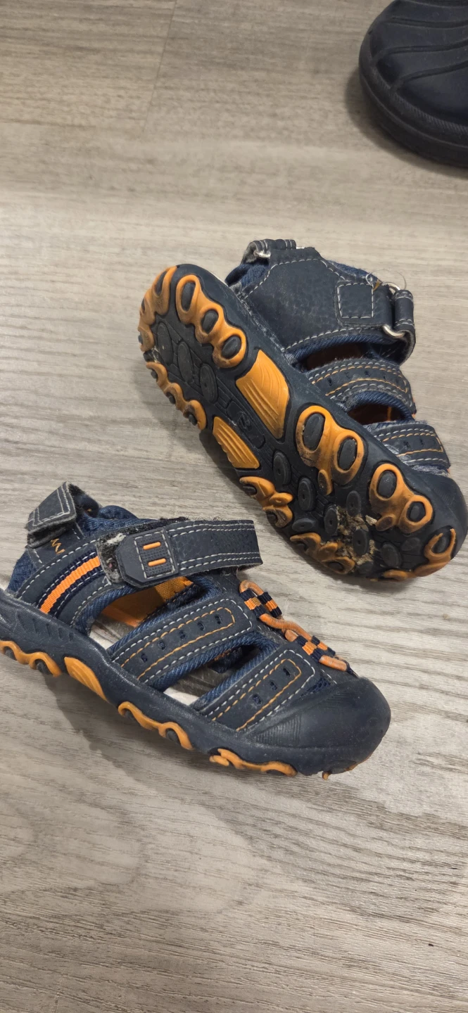 Kids' Blue & Orange Sandals - photo 2