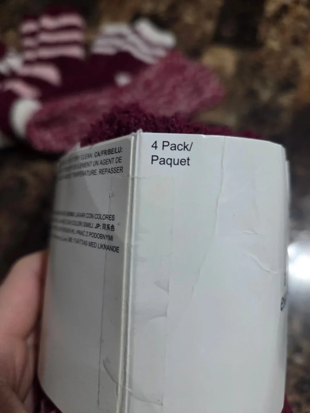 2 x Brand New Supper Comfy Fluffy Grip Colors Socks $16 Each set image indicator(3)