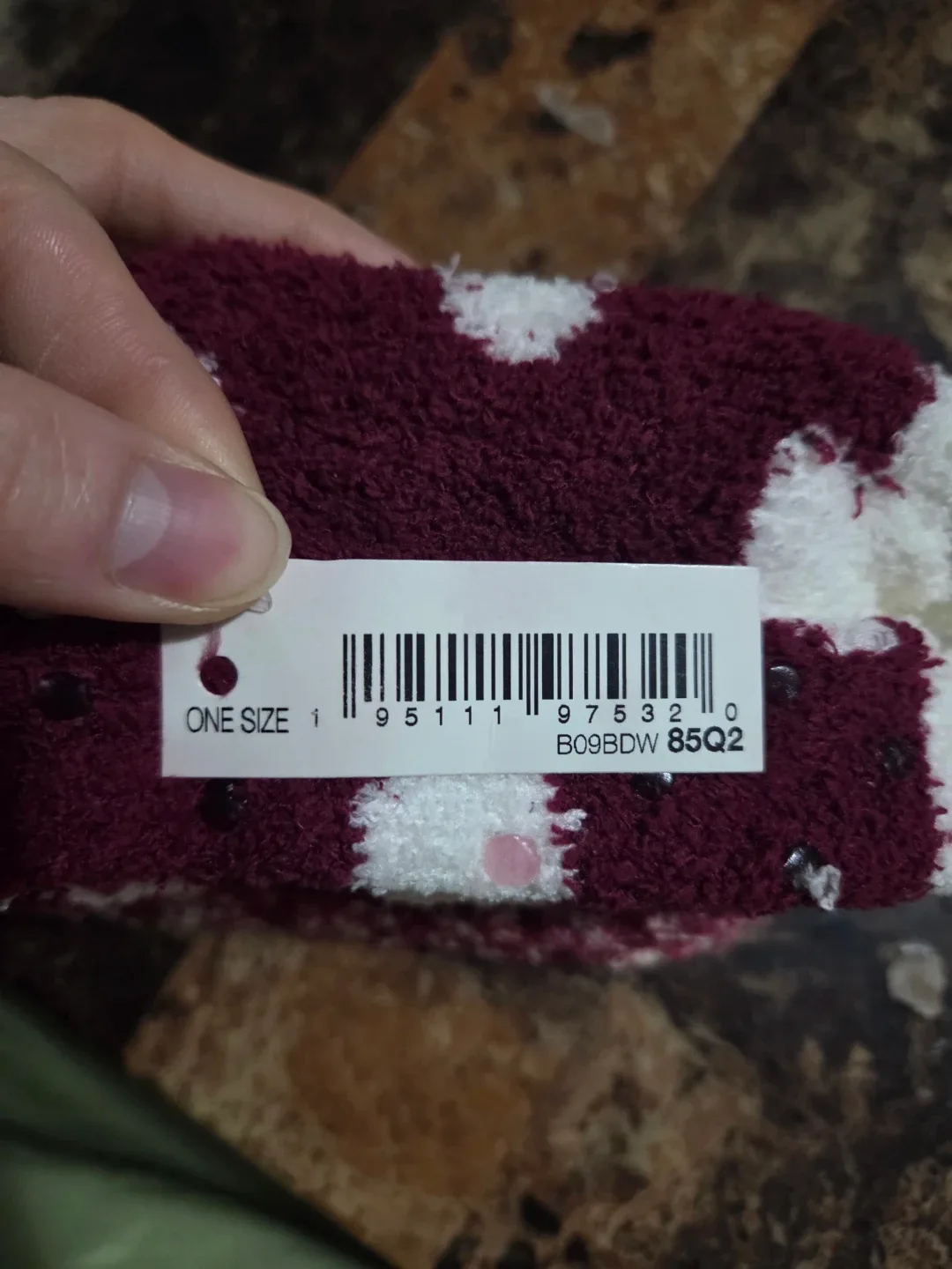 2 x Brand New Supper Comfy Fluffy Grip Colors Socks $16 Each set image indicator(4)