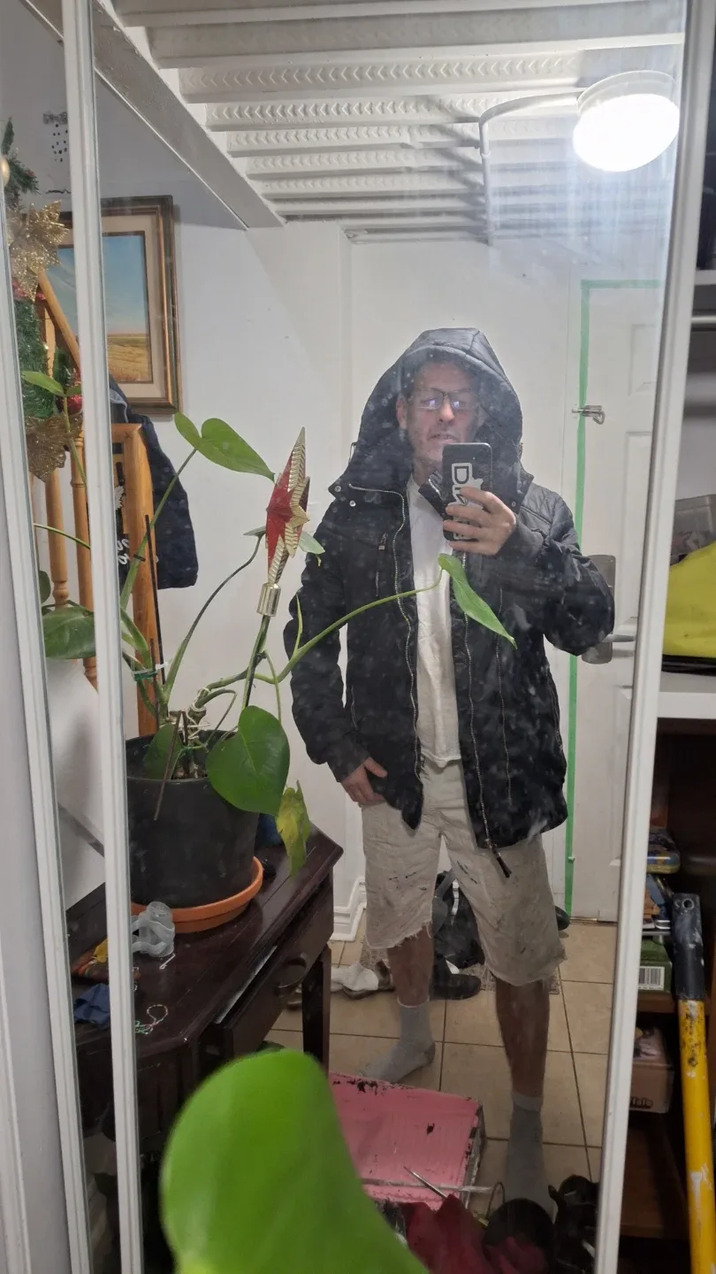 Bear The Beams Black Jacket - Size 4XL