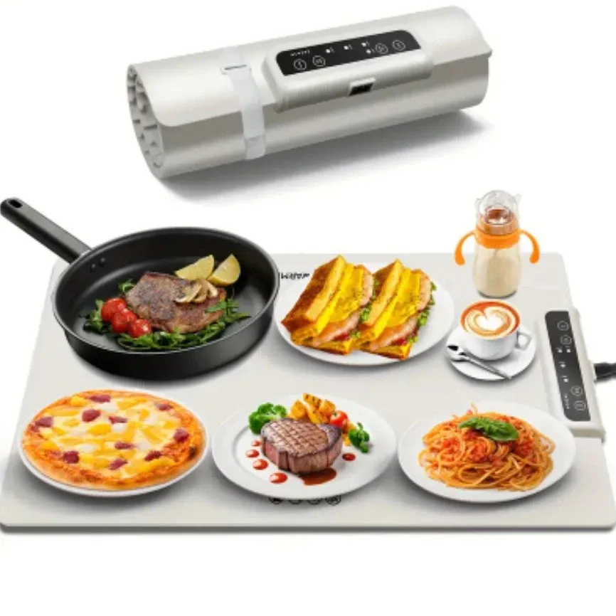 Electric Food Warming Mat (23.6" x 15") #Cleanout