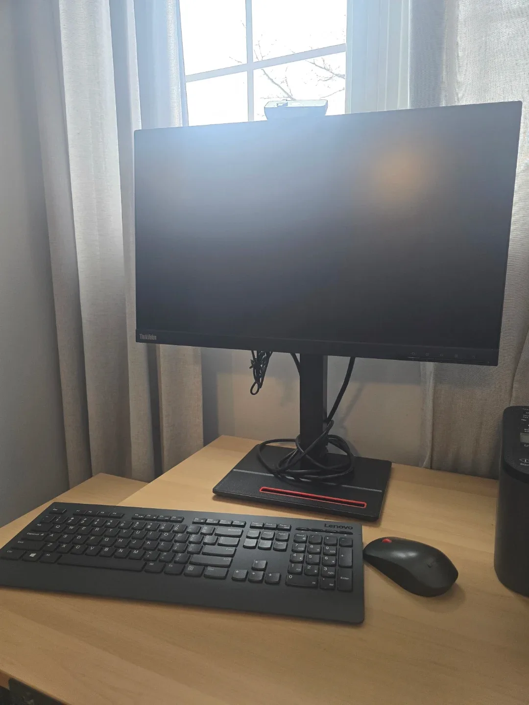 Lenovo ThinkVision Monitor, Keyboard & Mouse