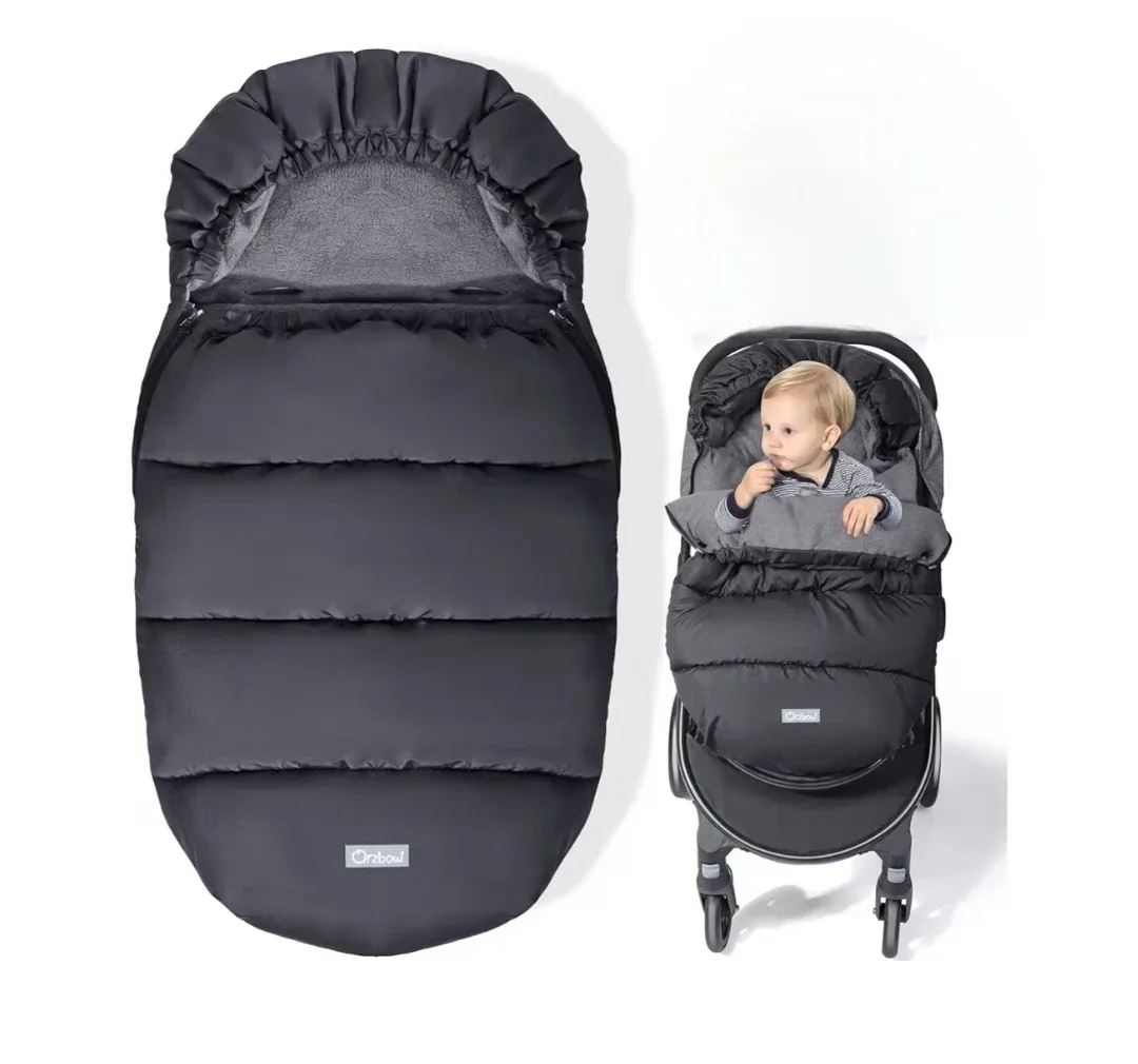 New Universal Stroller Footmuff, Bunting Bag, Warm Polar Fleece image indicator(7)
