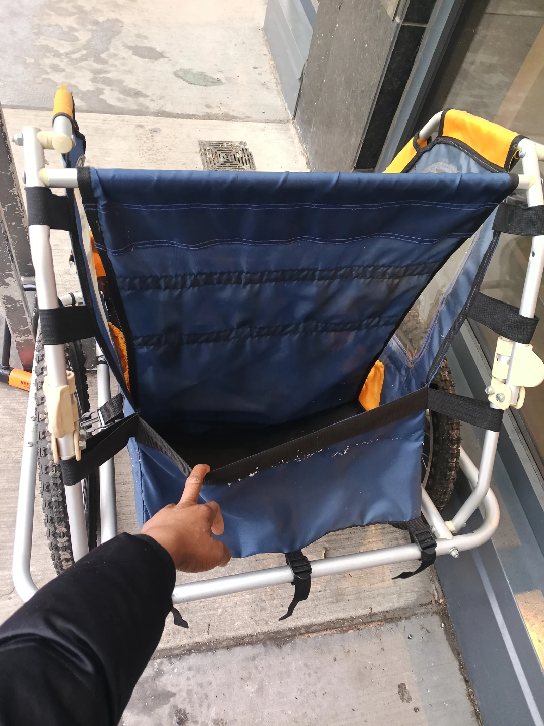 InStep Bike Trailer - Blue & Orange - photo 2