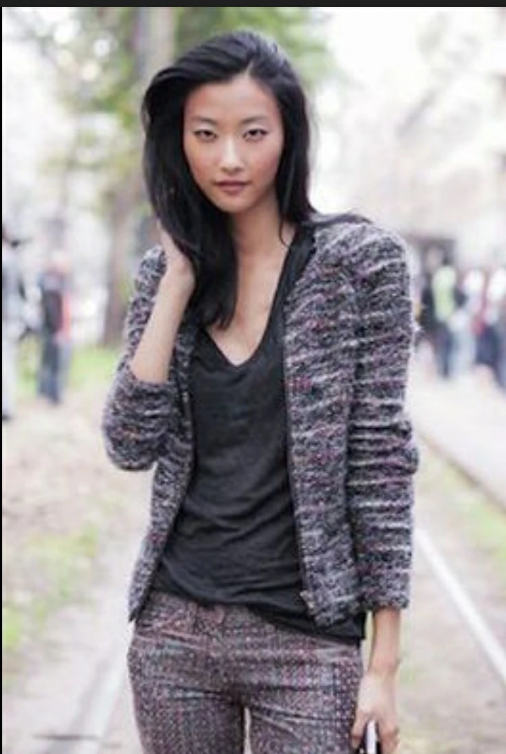 Isabel Marant Momo Tweed Boucle Sweater Jacket
