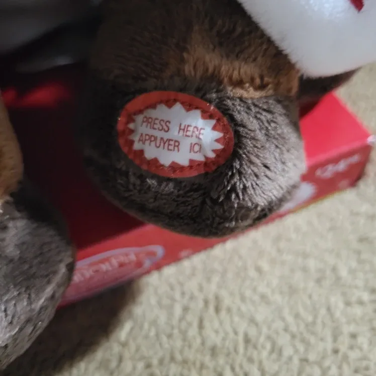 Rudolph Animated Plush with Fan and Box image indicator(4)