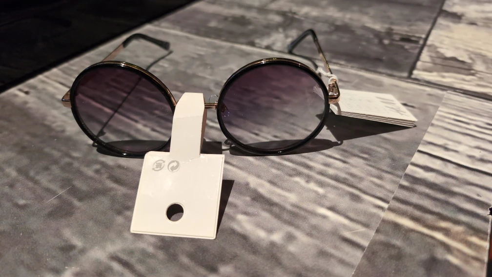 H&M Round Sunglasses - Black & Gold