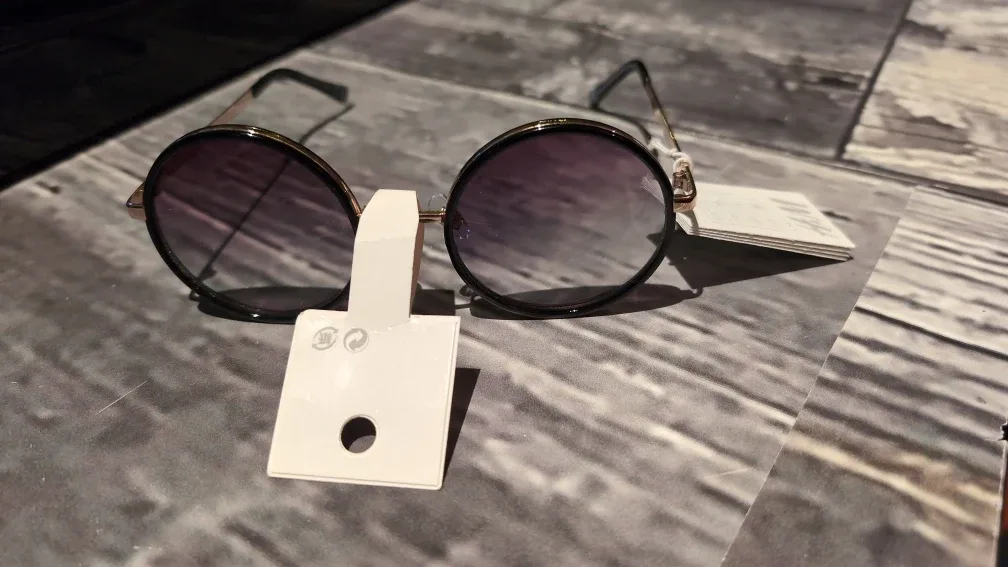H&M Round Sunglasses - Black & Gold
