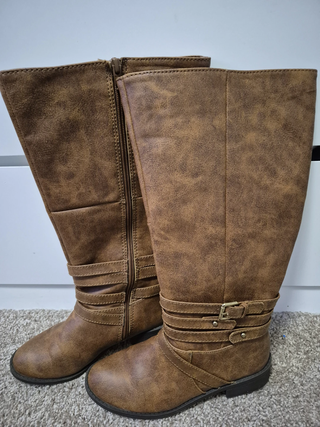 Women Brash Brown Boots  Size 5W - photo 2