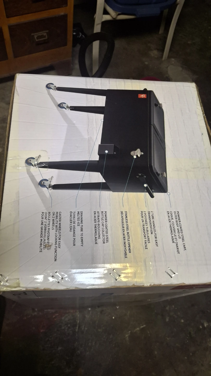 President's Choice 77-Quart Retro Patio Cooler - NEW - photo 2