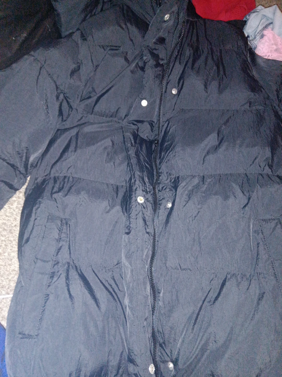 A New Day Black Puffer Jacket - Size M