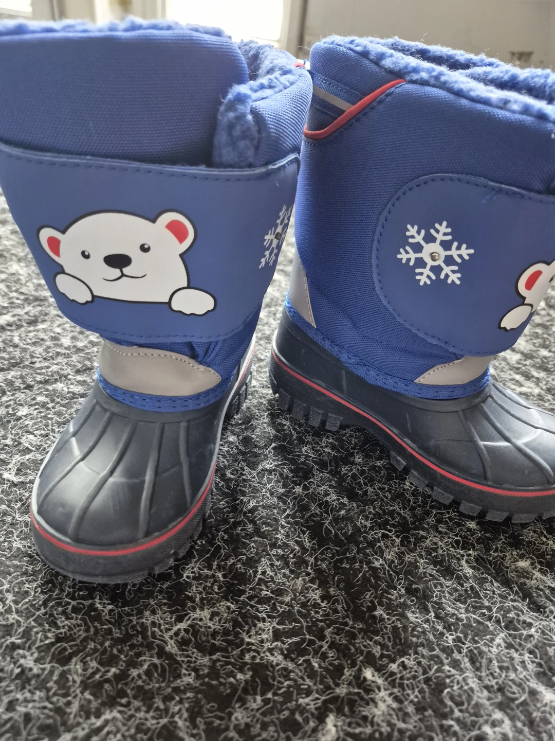HOT PAWS Blue Winter Boots - Size 9 - photo 2