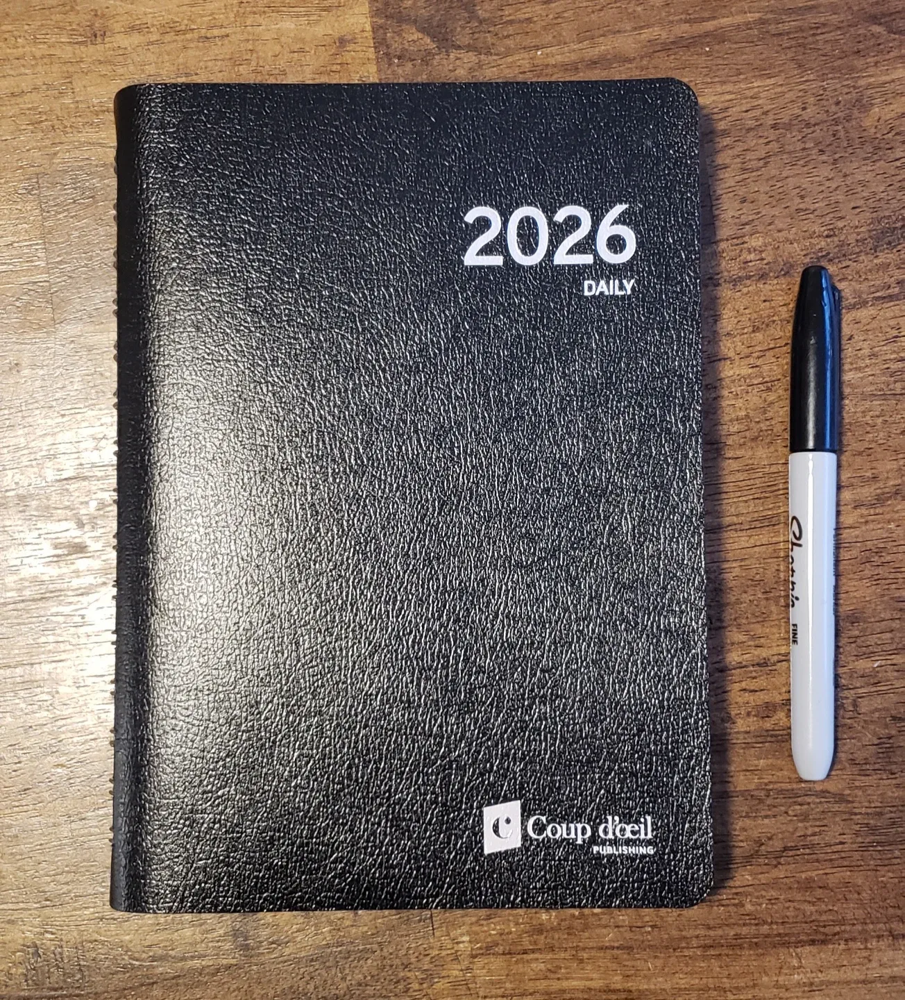2026 Daily Planner - Coup d'oeil Publishing