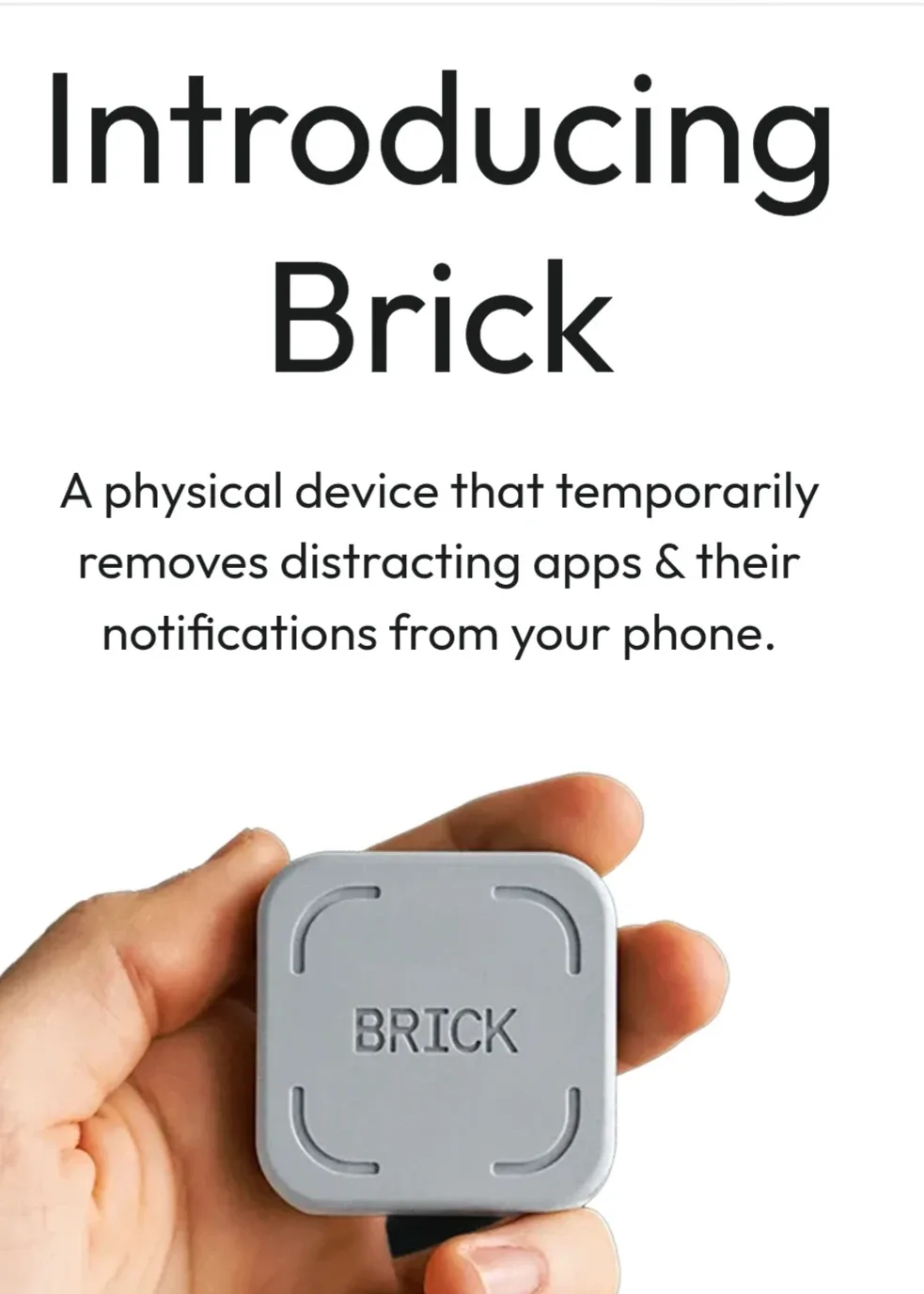 Brick - Distraction Blocking Device image indicator(3)
