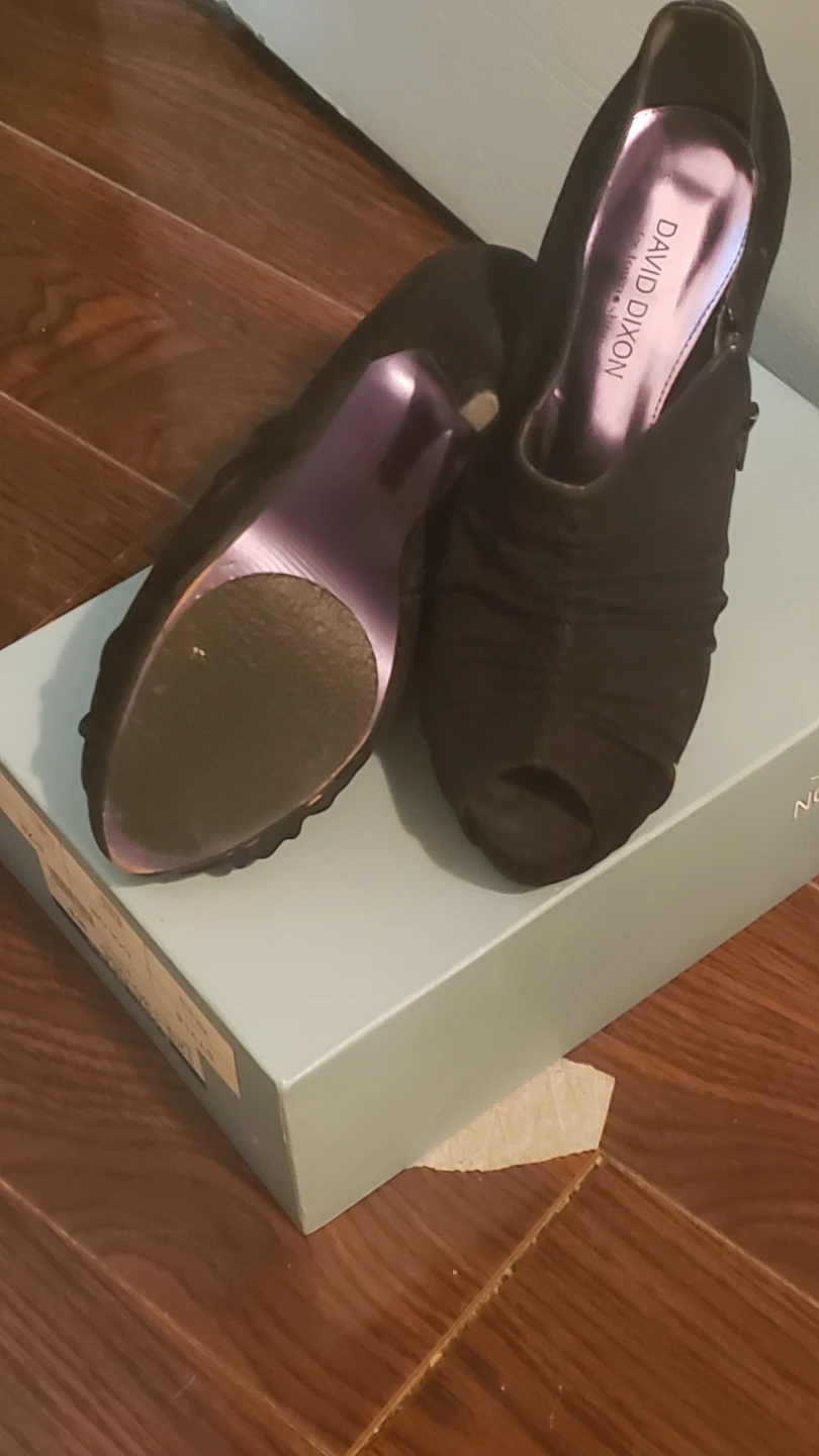 David Dixon Black Heels - Size 8 - photo 2