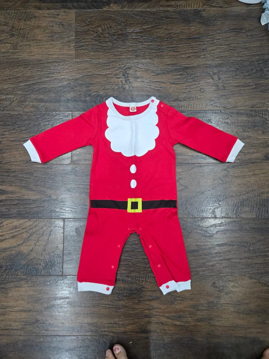 Santa Claus Baby Onesie - Size 73