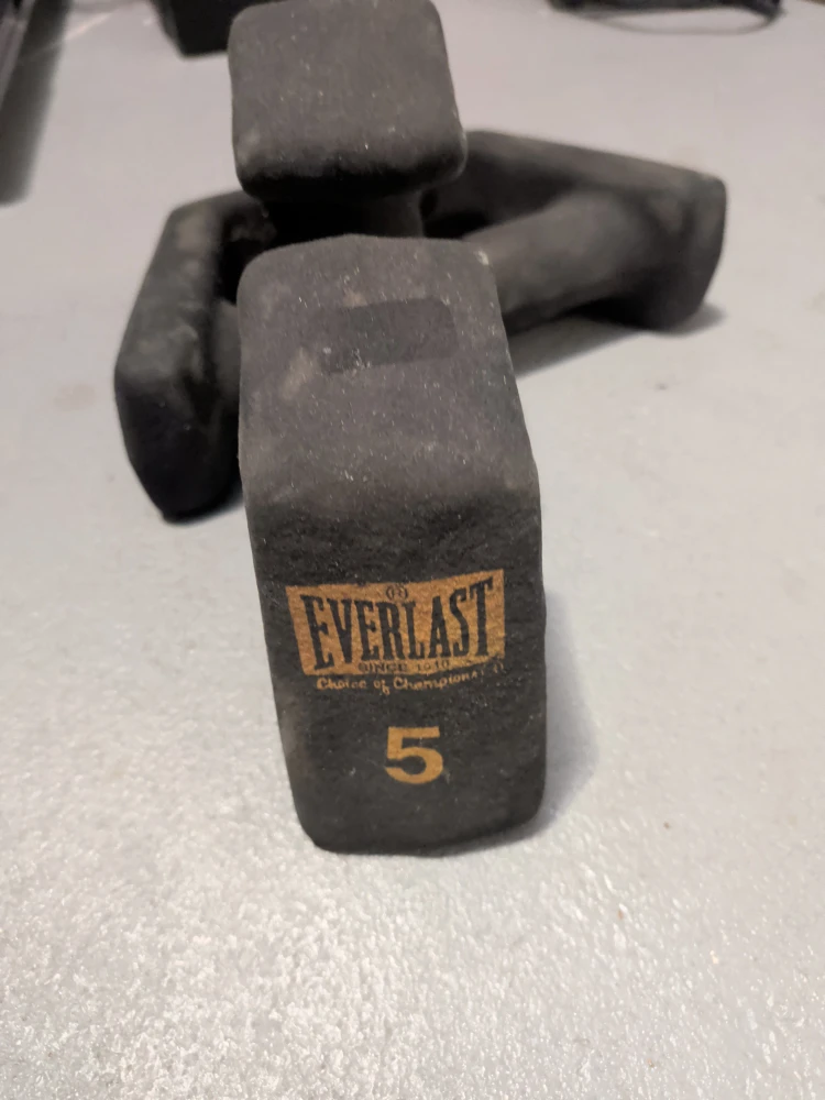 Everlast 5 lb Dumbbells - photo 3