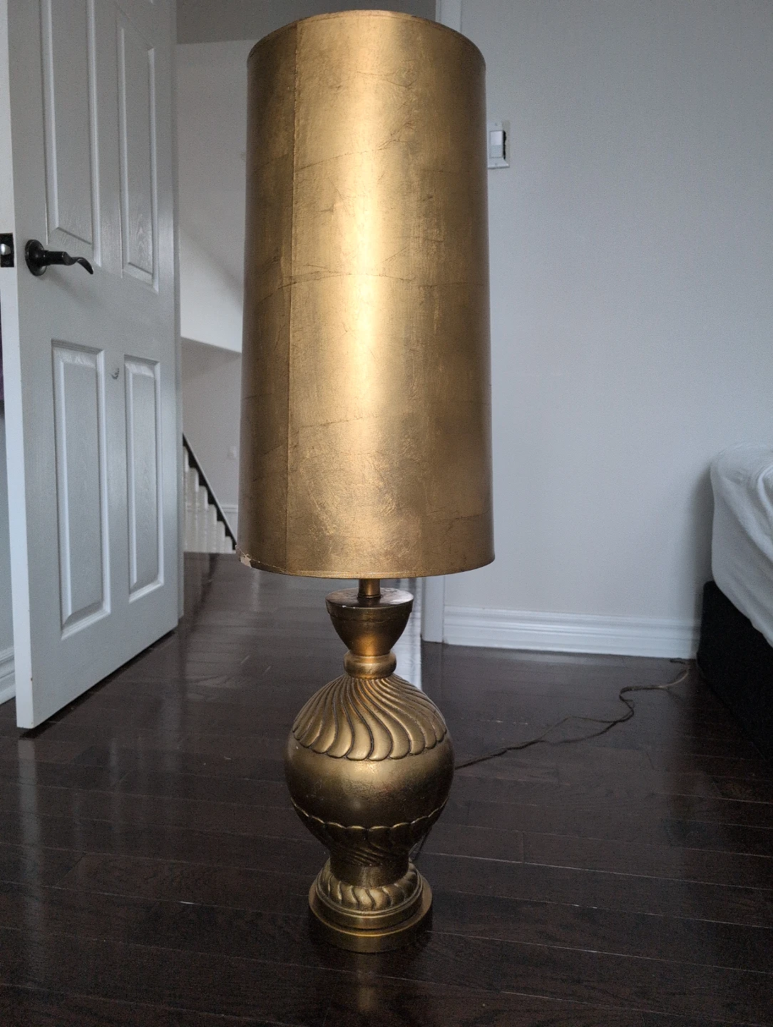 Gold Coloured Table Lamp
