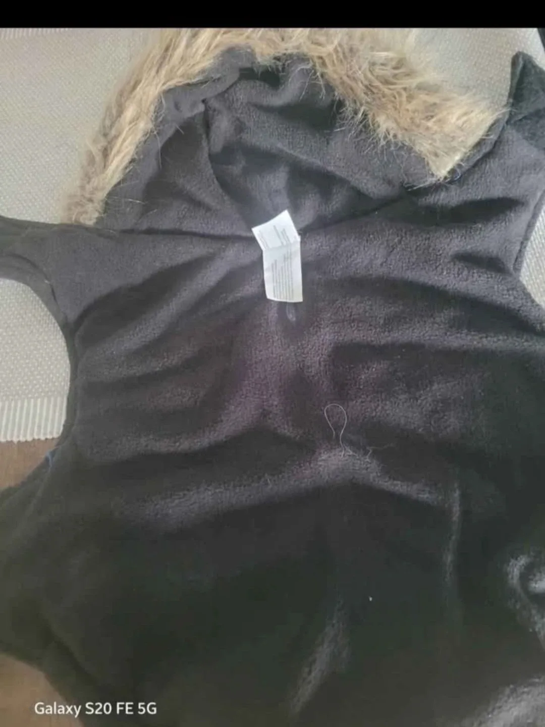 Blue Dog Winter Coat with Fur Hood image indicator(5)