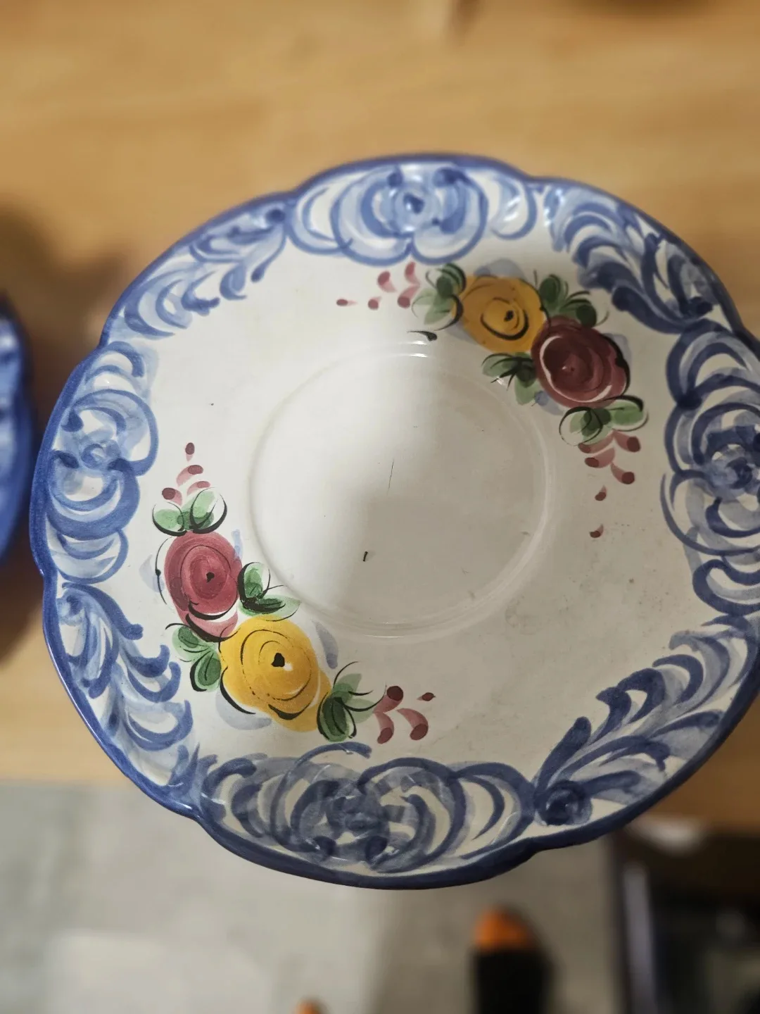 Hand-Painted Portugac Tea Cup & Saucer Set image indicator(3)