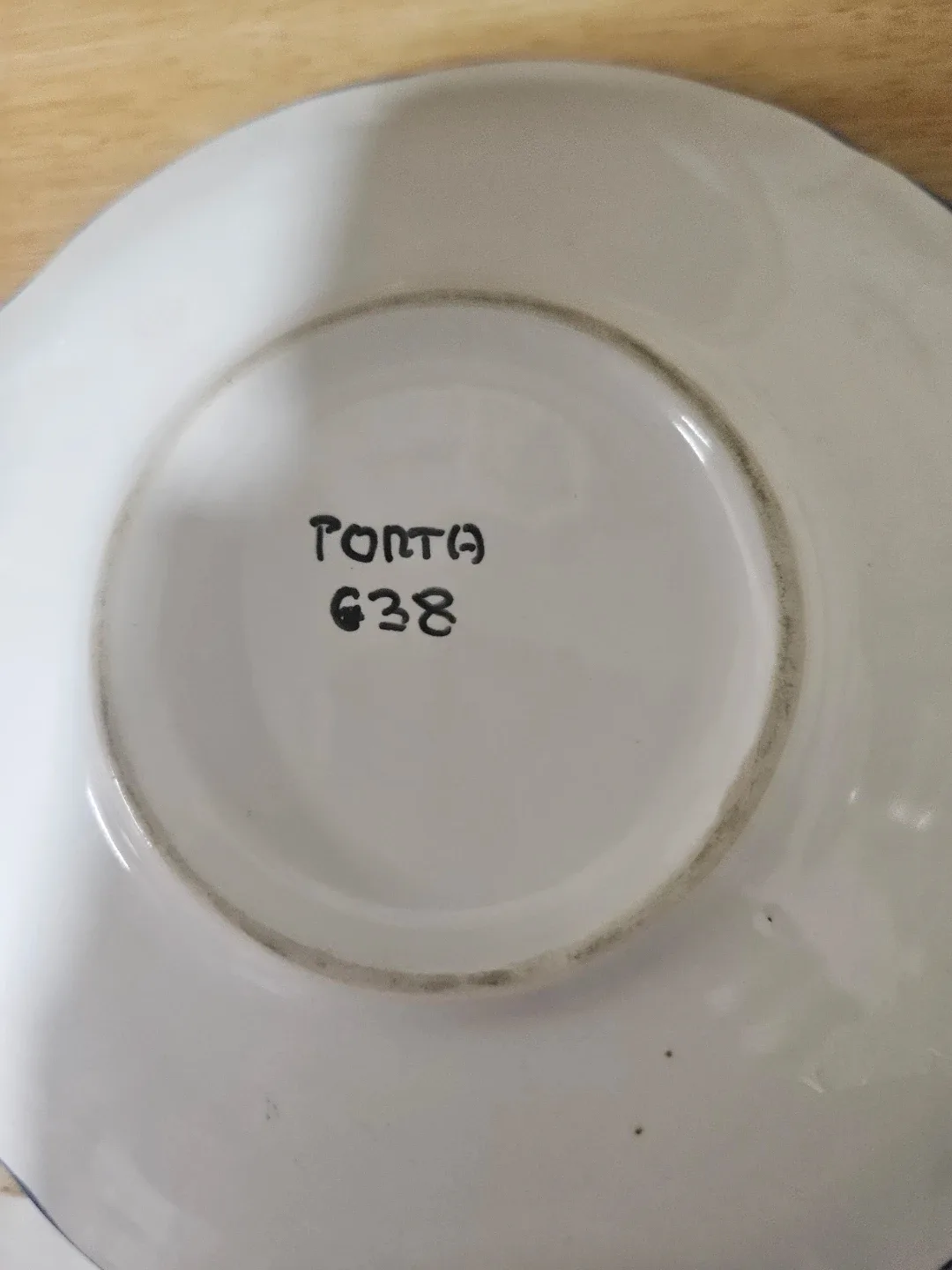 Hand-Painted Portugac Tea Cup & Saucer Set image indicator(6)