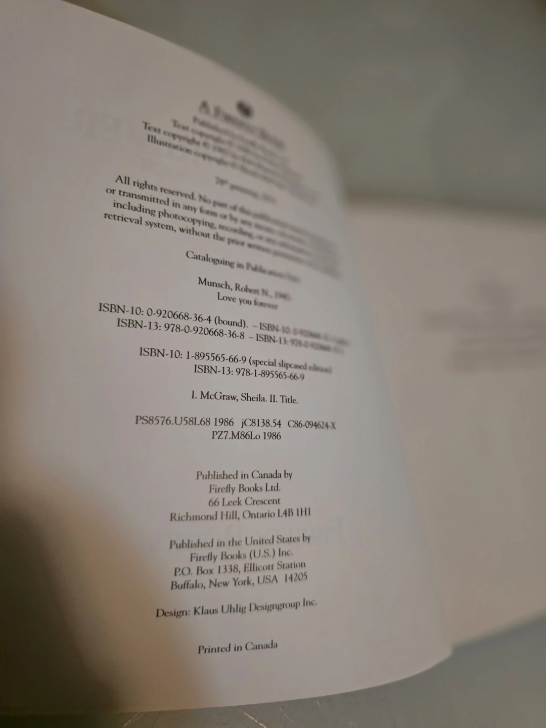 Love You Forever by Robert Munsch - photo 3