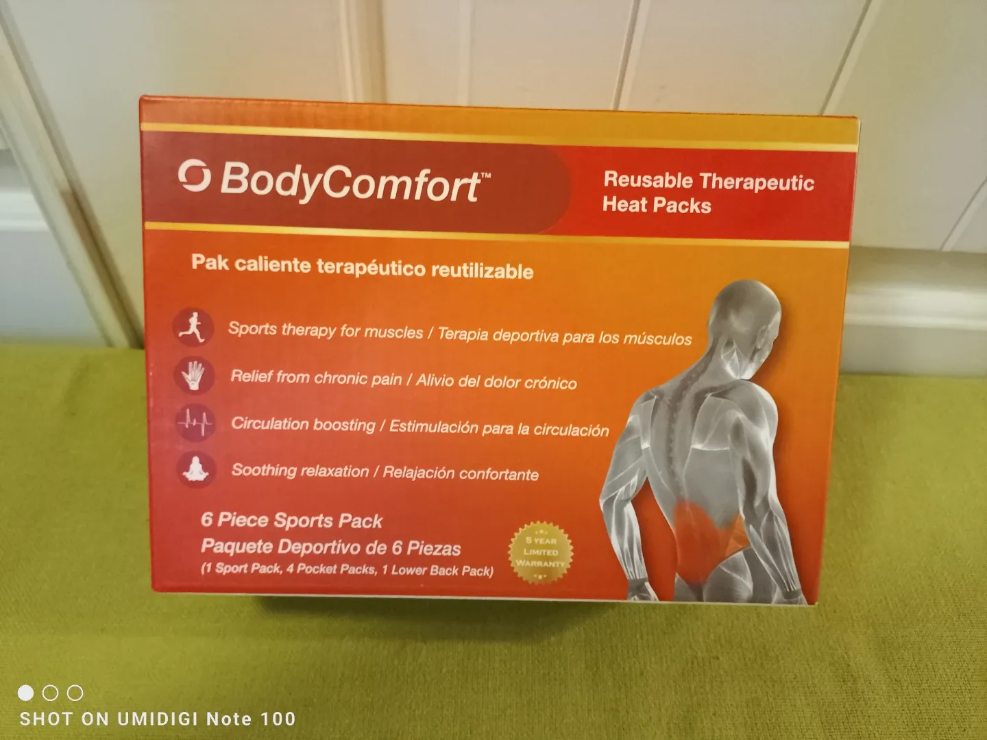 🆕 BodyComfort (Reusable) Therapeutic Heat Packs - #Cleanout image indicator(2)