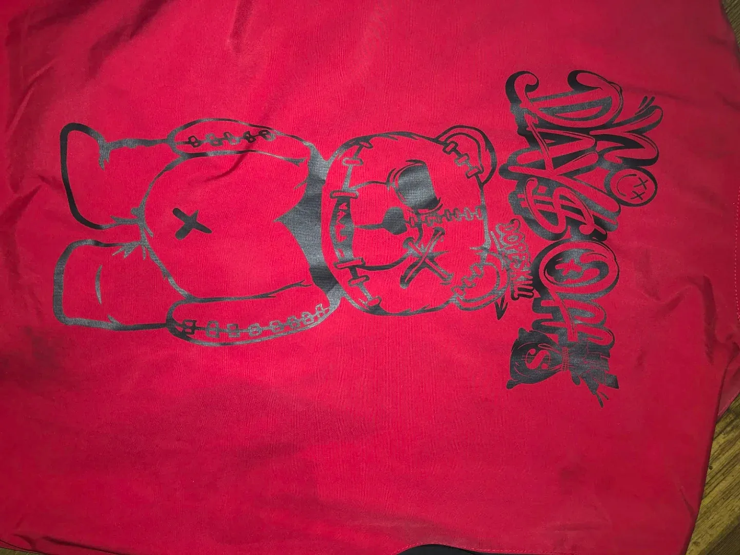 Seven Souls XL Varsity Jacket - Red & Black image indicator(4)