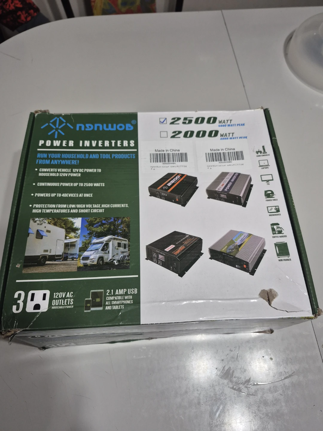 NANWUB 2500W Power Inverter