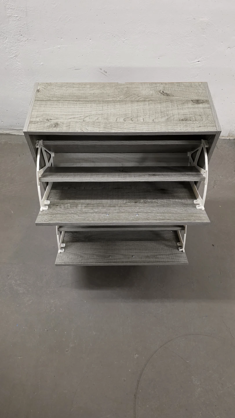 Shoe Storage Cabinet with 2 Flip Drawers - photo 2
