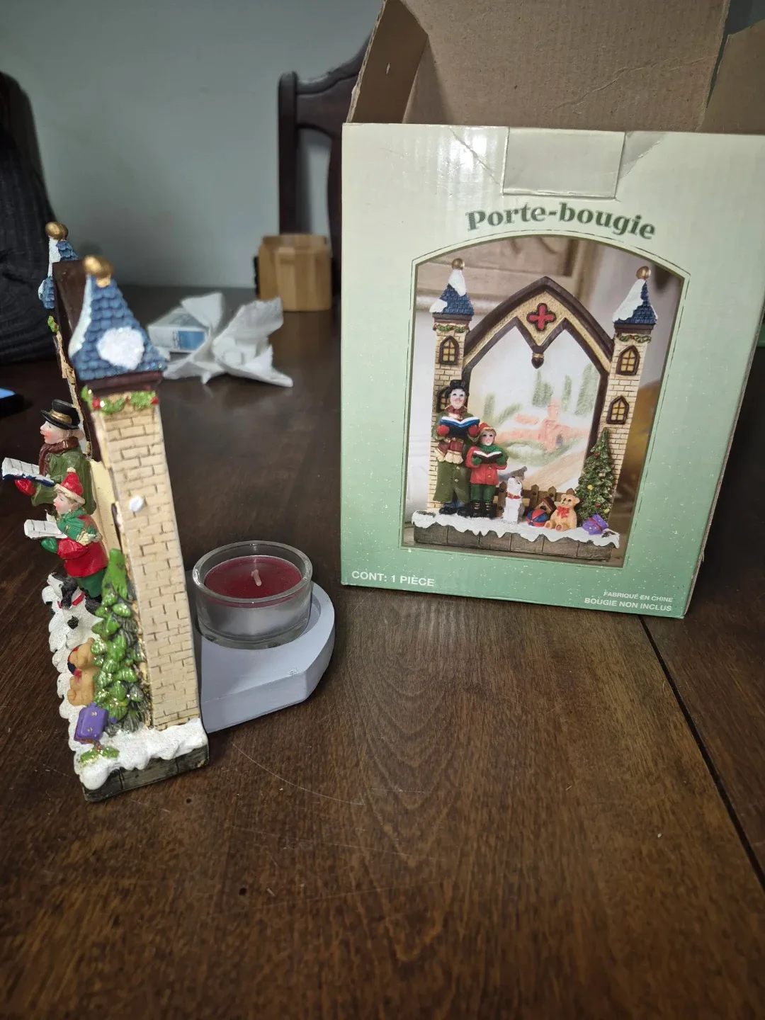 Christmas Tealight Candle Holder