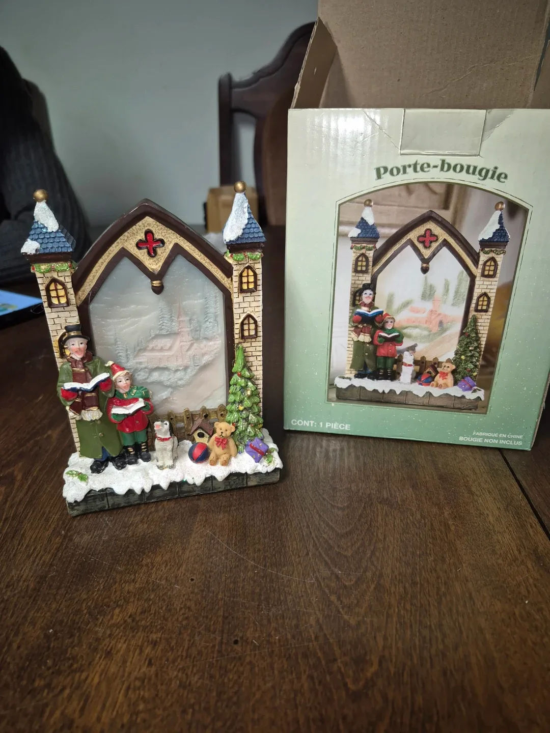 Christmas Tealight Candle Holder image indicator(2)