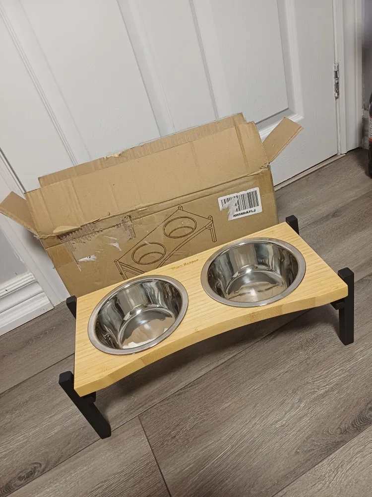 Mini Kesper Elevated Pet Bowls image indicator(6)