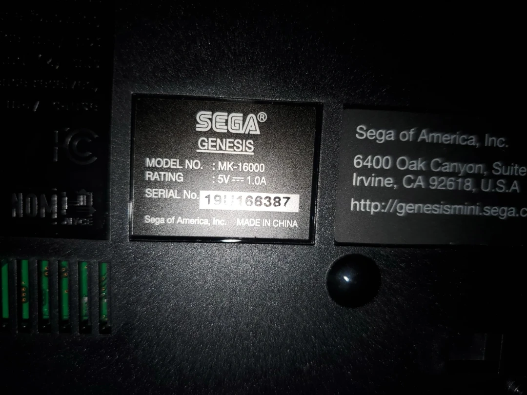Sega Genesis Mini 16-bit Video Game System - photo 4