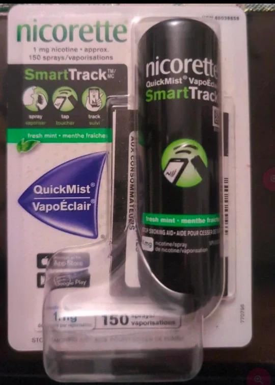 #Cleanout Nicorette QuickMist SmartTrack - Fresh Mint