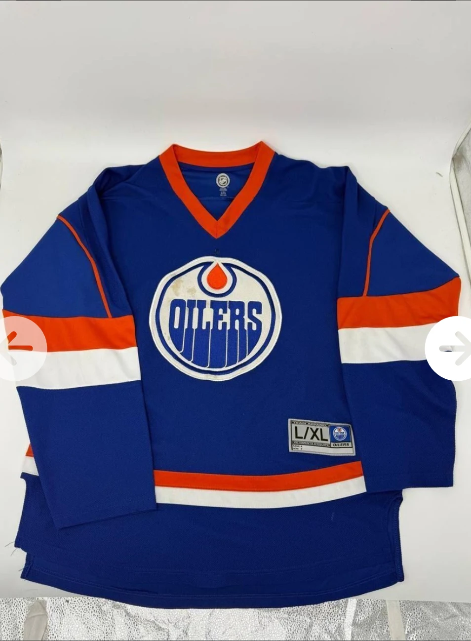Edmonton Oilers NHL Jersey (L/XL)