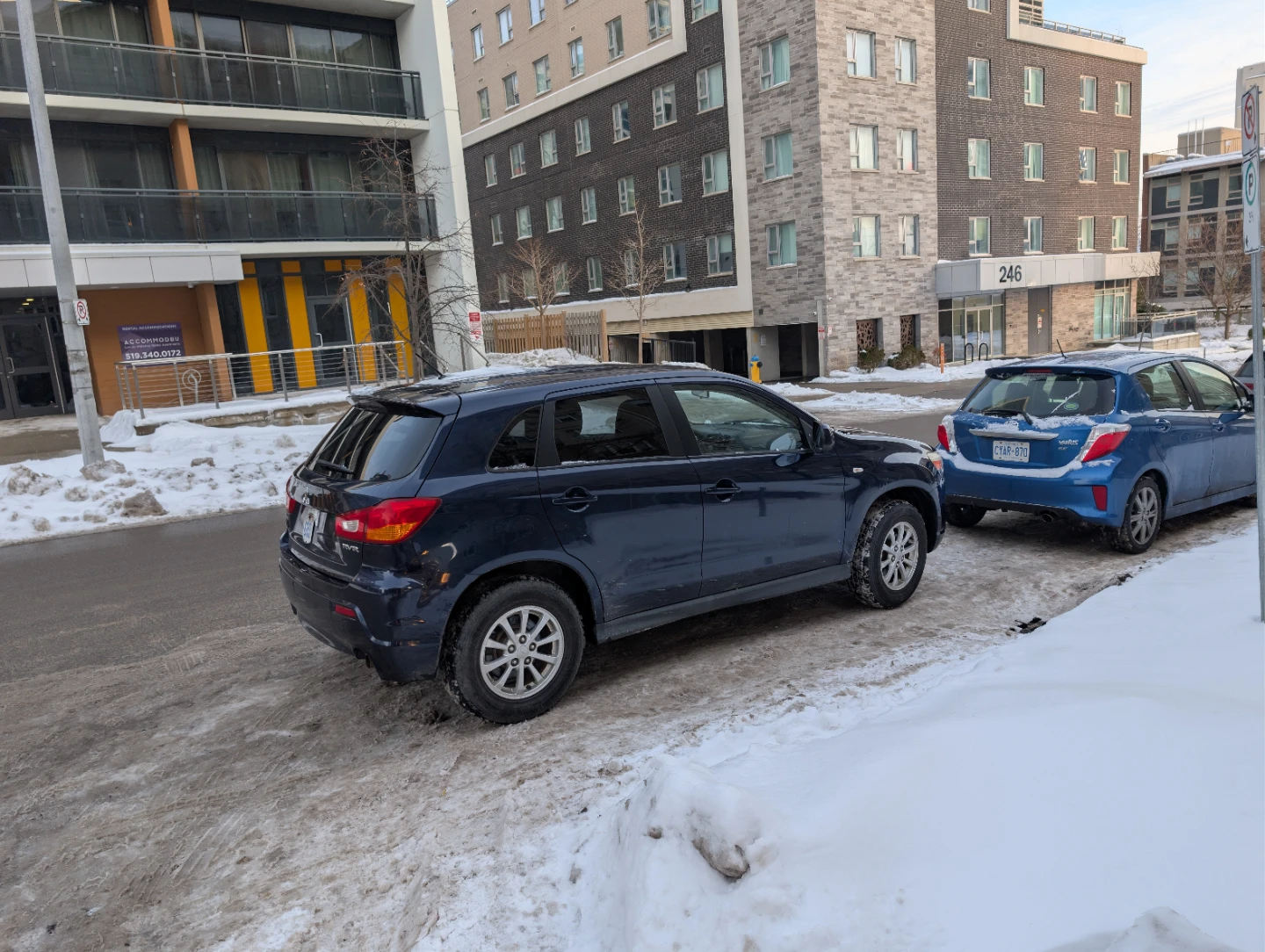 Mitsubishi RVR 2011 Blue SUV - photo 2