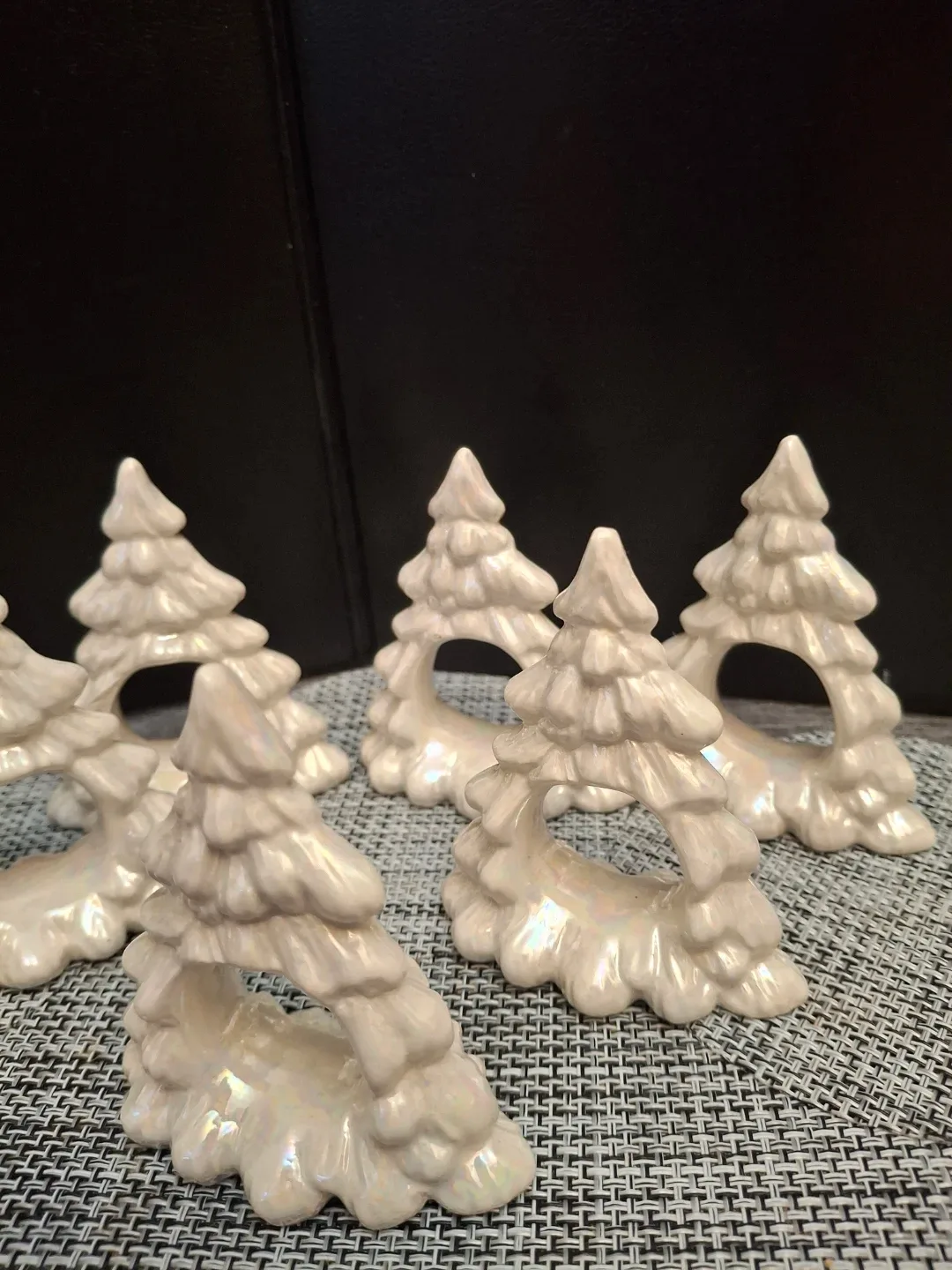 Christmas Tree Napkin Rings - Set of 6 image indicator(5)